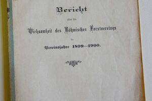 Titulní strana v německém jazyce, ČLJ 1899–1900