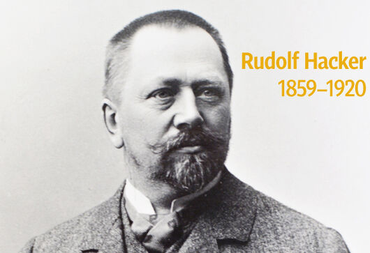 Český lesník, školkař a vynálezce Rudolf Hacker