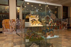 výstava papírových betlémů NZM Praha 2025