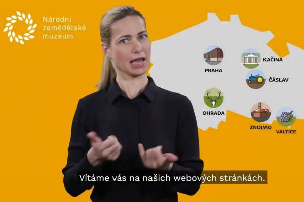 Národní zemědělské muzeum neslyšícím