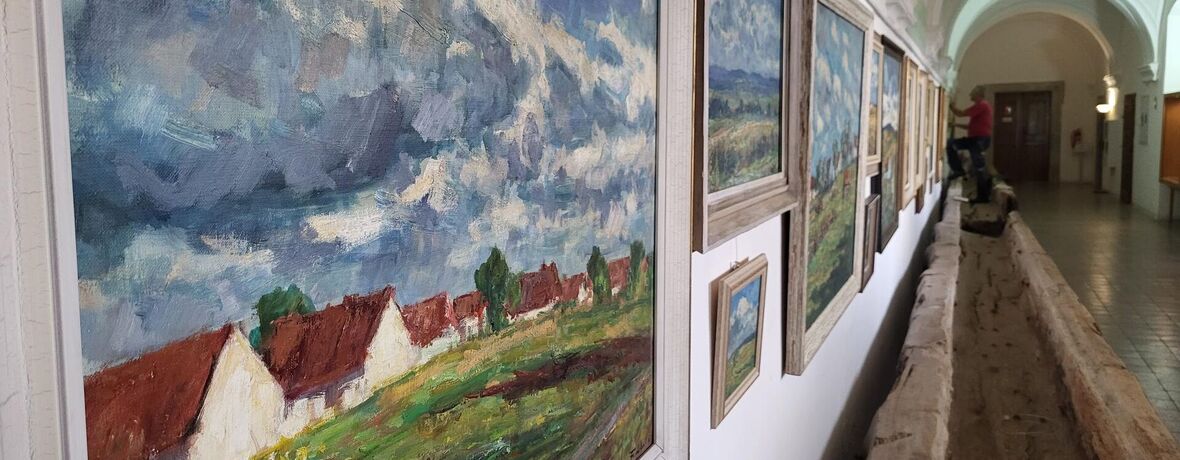 Jihočeská krajina v malbách. Národní zemědělské muzeum Ohrada představuje na nové výstavě obrazy Františka Líbala. AVÍZO