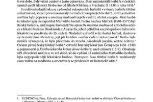 Prameny a studie 74 / Herbářové sbírky milosrdných bratří českomoravské provincie