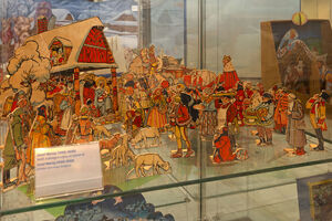 výstava papírových betlémů NZM Praha 2025