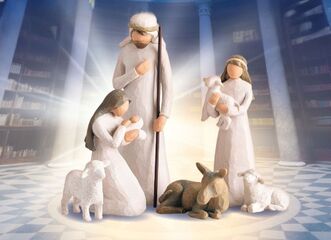 Tradiční betlémy ze zámku a podzámčí