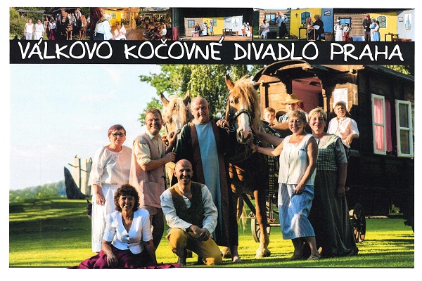 Válkovo kočovné divadlo na Kačině