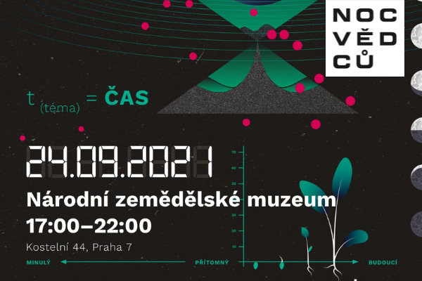 Noc vědců tentokrát na téma ČAS – 24. 9. 2021
