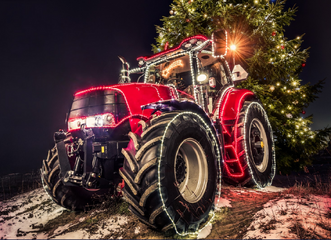 Advent mezi traktory