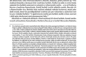 Prameny a studie 74 / Herbářové sbírky milosrdných bratří českomoravské provincie