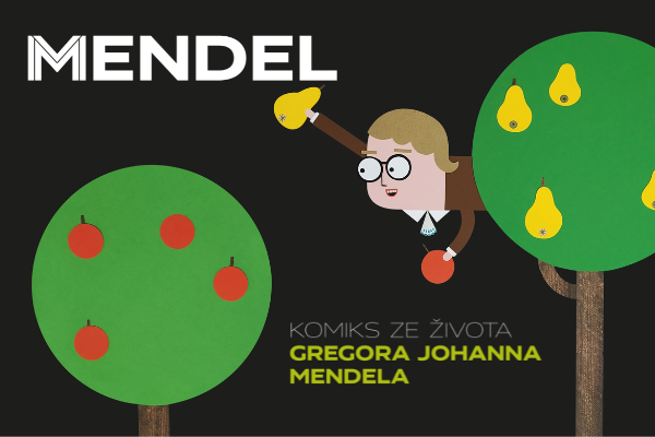 G. J. Mendel jako hlavní postava komiksového příběhu