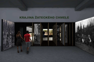 Krajina žateckého chmele - vizualizace 