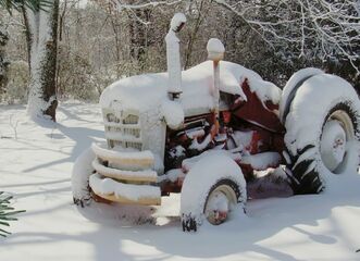 Advent mezi traktory