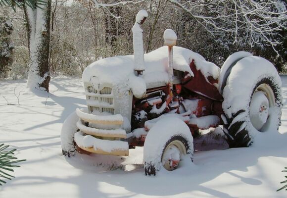 Advent mezi traktory