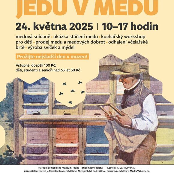 Jedu v medu plakát