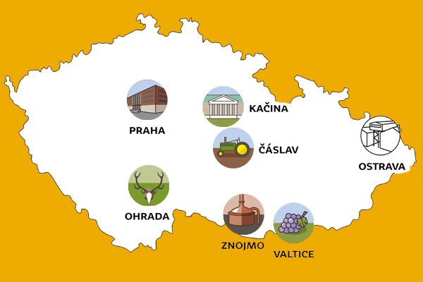 Těšíme se na vás v Praze, na Kačině, Ohradě, ve Valticích, v Čáslavi i ve Znojmě