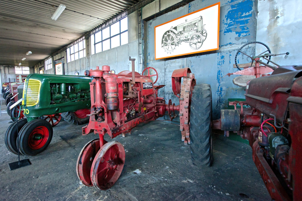 Zahraniční traktory, Národní zemědělské muzeum Čáslav