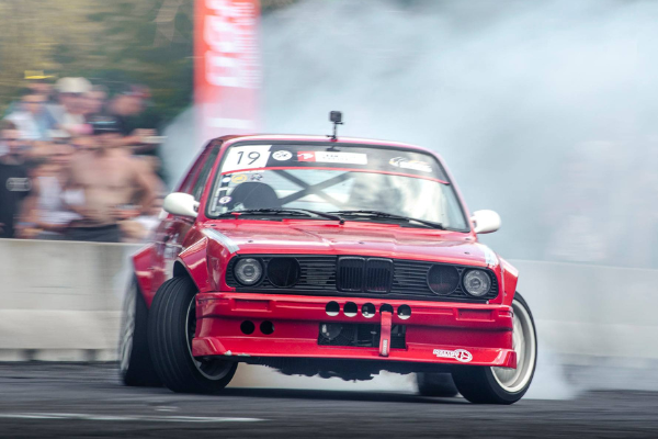 Driftovací závod Gymkhana Drift Pilot 1